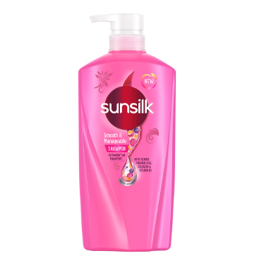 SUNSILK Shampoo Pink Smooth & Manageable 1L