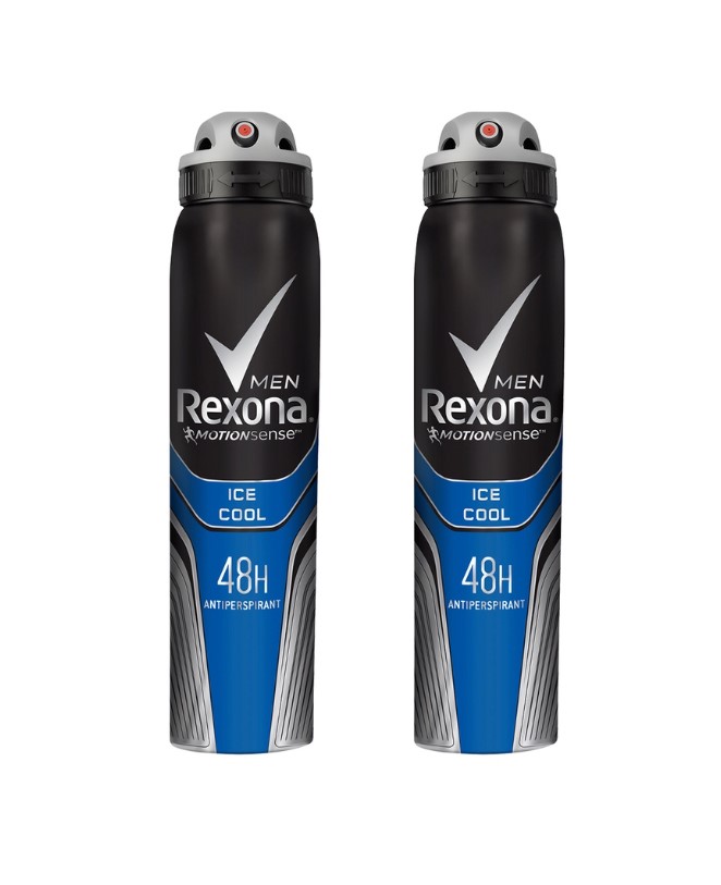 Rexona Men Motionsense Deodorant Spray Ice Cool 150ML BUNDLE OF 2
