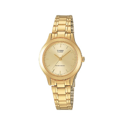 Casio Gold Stainless Steel Strap Quartz Watch for Women