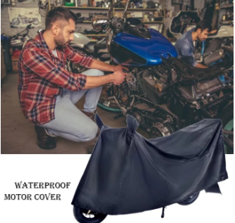 Dustproof Waterproof Motorcycle Cover Motor Cover Free Size