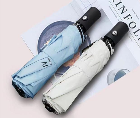 Original UV FOLDING AUTOMATIC UMBRELLA WITH WINDBREAKER DOUBLE COATED
