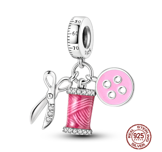 New Arrivals 925 Silver Life Tree Pendants Feather Planet Trunk Travel Girl Charms Beads Fit Original Pandora Charms Bracelet Women DIY Jewelry 001