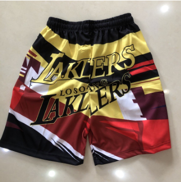 Lakers Color Basketball Short For Men