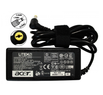 Charger Acer 19V 3.42A/2.15A/4.74A/1.58A/2.37A Aspire 3 Laptop 4738 4755 E11 E14 E15
