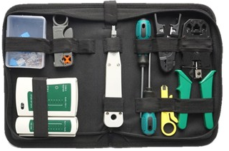 MAIA Network Cable Repair and Maintenance Tool Kit Rj45 Test Crimping Wire