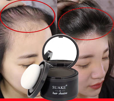 YANJIAYI Hairline Shadow Powder Forehead Concealer Powder Cover Bald Repair White Hair Waterproof