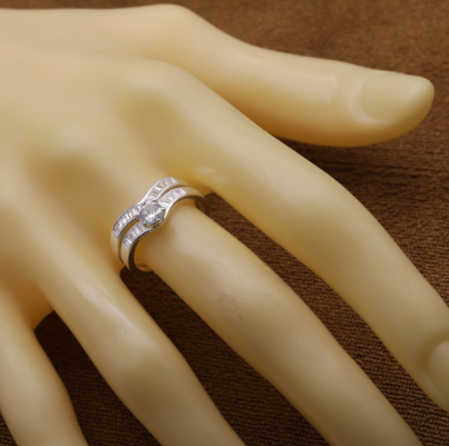 Silver LS002 Italy 925 Ladies Ring