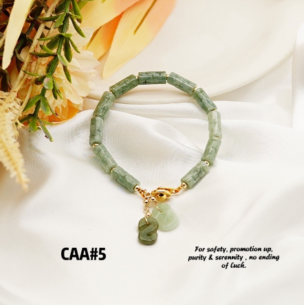 Balfe Lucky Charm Jade Infinity “8” Bracelet