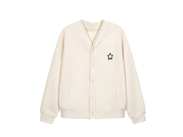 Lovito Women Casual Plain Button Jacket LNE35206 Apricot