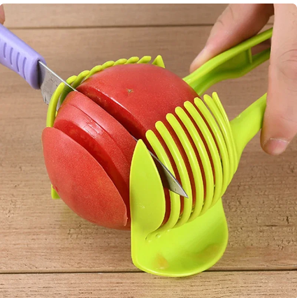 Handheld Tomato Slicer Bread Clip Fruit Vegetable Cutting Lemon Shreadders Potato Apple Gadget Kitchen Accessories Kitchenware