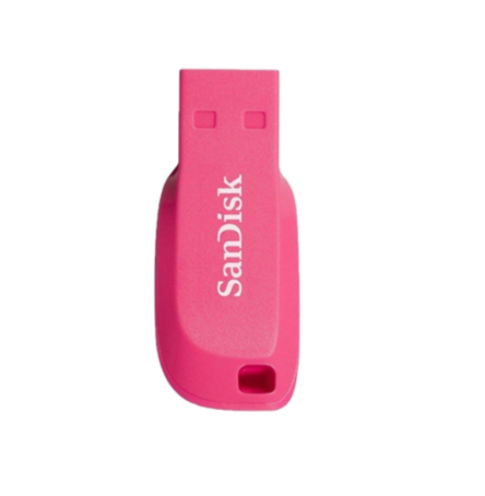 SanDisk Cruzer Blade 16GB Flash Drive (Electric Pink)