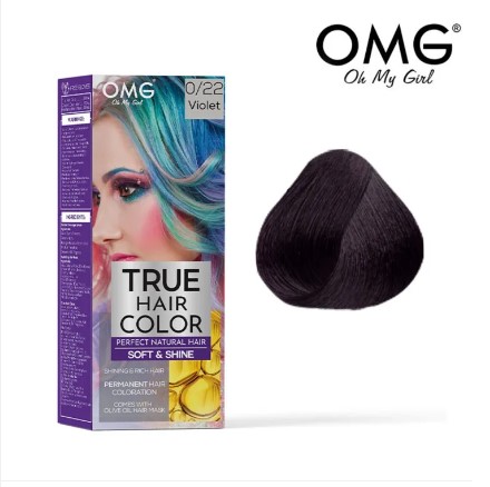 OMG True Hair Color 60ML - 0.22 Violet