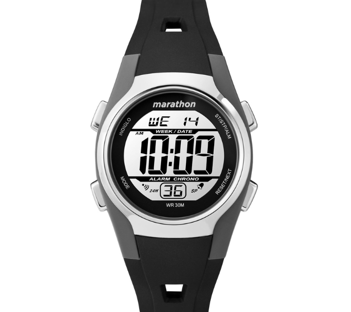 Timex Marathon Black Resin Digital Watch For Men TW5M43500