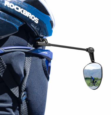 Rockbros Bike Helmet Rear View Mirror Adjustable MTB Road Bicycle Universal Professional