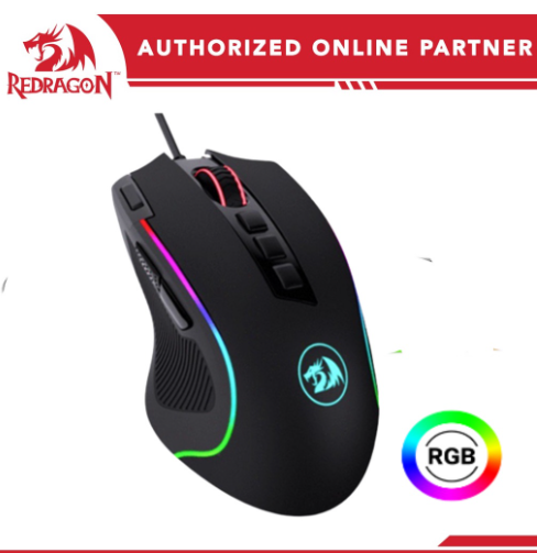 REDRAGON M612 Predator RGB 8000dpi Gaming Mouse