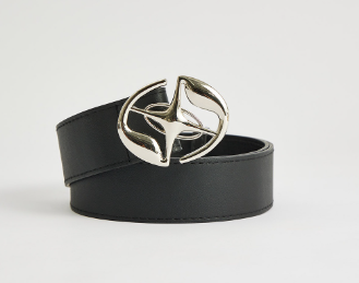 Lovito Women Star Belts L63AD359 (Black)