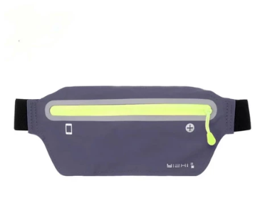 Slim Running Belt, Waterproof Ultra Light Bounce Free Waist Pouch Fitness Workout Belt