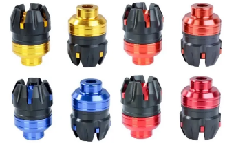 Motorcycle Parts Accessories 1pair Big Size Axle Cap Front Shock Nut Cap