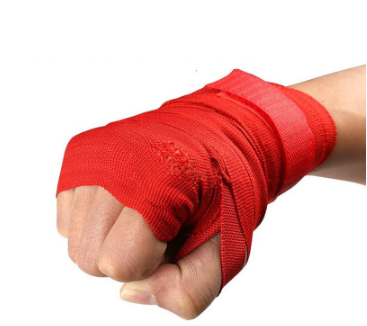 2.5m Color Random Color Pure Cotton Hand Belt Fighting Muay Thai Sanda Fitness Boxing Bandage Adjustable Breathable Comfortable Hand