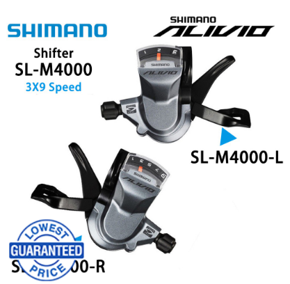Shimano Alivio SL-M4000 3X9 9 Speed Shifter MTB Mountain Bike Bicycle Cycling Rd