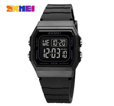 Skmei Women Digital Watch 1683 ALL BLACK