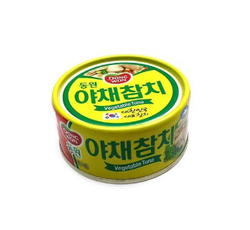 Dongwon Vegetable Tuna Canned Tuna 150g