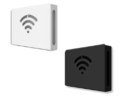 RYTStorage Rommel WiFi Router/Modem Wall-Mounted Holder Textured White