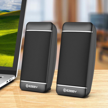 Ezeey S4 Portable USB 3.5mm Multimedia Speaker for Laptop Phones PC Speaker