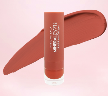 NICHIDO Mineral Powder Matte Lipstick With Collagen Booster Adore You