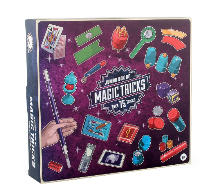 2511-A Jumbo Box of Simple Magic Tricks for Kids and Beginners