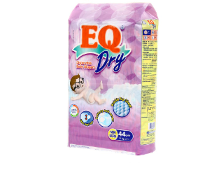EQ Dry Tape Baby Diapers  Newborn 44's