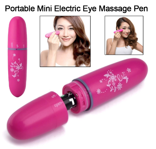 Mini Portable Electric Eye Massager pen Beauty Instrument Eye Care Massager ball