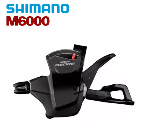 Shimano Deore M6000 Shifter Left 2/3 Speed SL M6000 MTB Mountain Bike Shifting Levers 1Pc Original Shimano