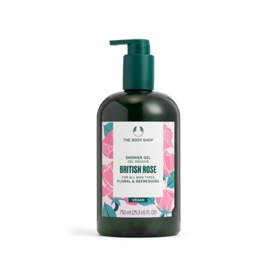 The Body Shop British Rose Shower Gel
