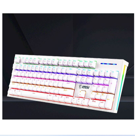 MSI VIGOR GK50Z Gaming Mechanical Keyboard RGB Light (Color Black | White)