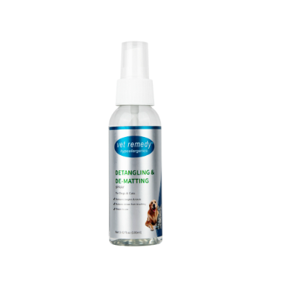 Vet Remedy Detangling & De-Matting Spray for Dogs & Cats 100ml