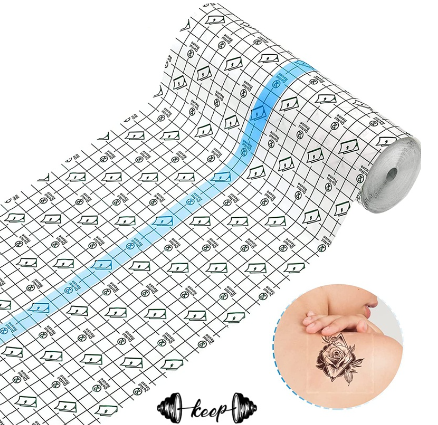 Tattoo Waterproof Bandage Transparent Film Dressing healing protective adhesive bandage 10M*5CM