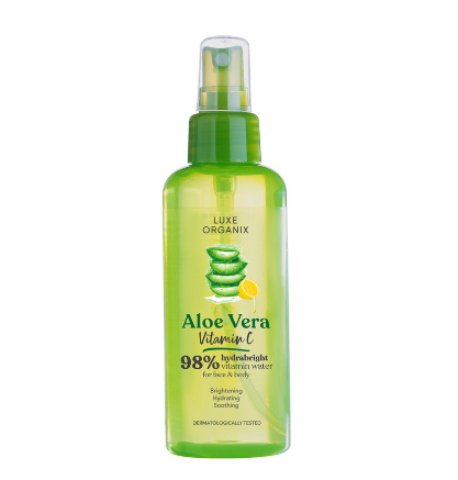 Luxe Organix 98% Aloe Vera Vitamin C hydrabright Vitamin Water 150ml