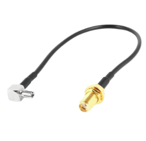 SMA Female Jack to TS9 Male Right Angle Pigtail Coaxial Cable Antenna