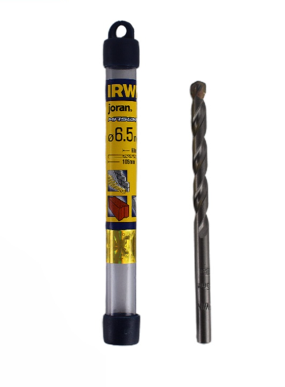 Irwin 10501826 Masonry Drill Bit  Power Tools Accessories 6.5mmx105 (1 4 Inches)