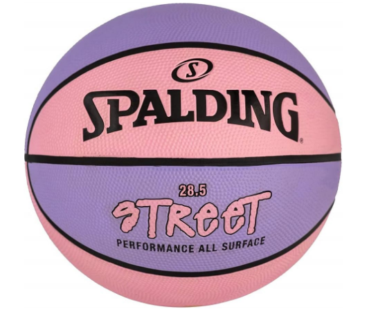 Spalding Street Pink Outdoor Basketball 28.5"