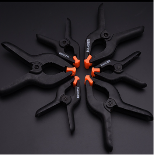 Harden 6Pcs X 4", 6" (Professional) Spring Clamp Set High Strength Anti-Slip Design Adjusted 4" 6