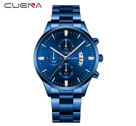Cuena Men's Watch Leisure Sports Quartz Waterproof Watch 845S 008