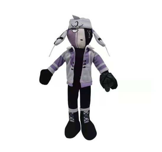 Game Friday Night Funkin Plush Toy FNF Girlfriend Boyfriend Captain Pico Whitty Monster Stuffed Toys Plushie Plush Doll Q