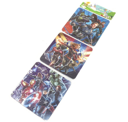 Avengers 3in1 Puzzle Games Prizes Gift Aways for Loot Bag for Birthday Party Alehuang Party Needs