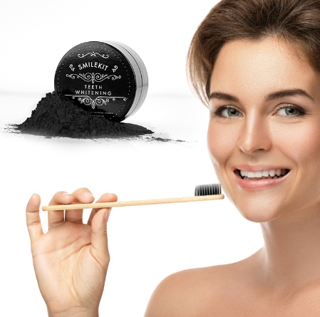 Activated Bamboo Charcoal Teeth Whitening Oral Hygiene Tooth Powder Coffee Wine Stains Remover