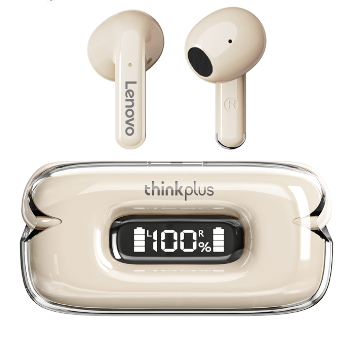 Lenovo X15 II Bluetooth 5.3 Wireless Earphone with Mic Waterproof Headphones HiFi Stereo Wireless Earbuds