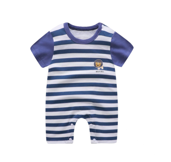 Baby Short-Sleeved Jumpsuits Joys and Girls Clothes 0-12 Months S10