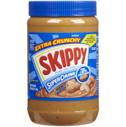 Skippy Extra Crunchy Super Chunk Peanut Butter 1.36kg