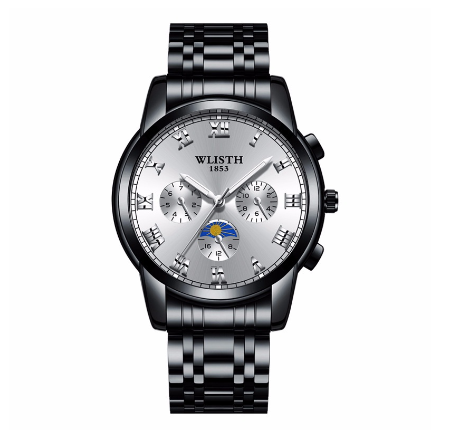 Original Luxury Fashion Luxury Stainless Steel Men's Waterproof Watch Stainless Steel Business Watch M6